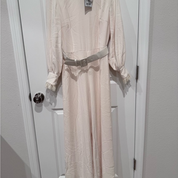 Nicola Bathie Ivory Belted Jumpsuit - Picture 3 of 6